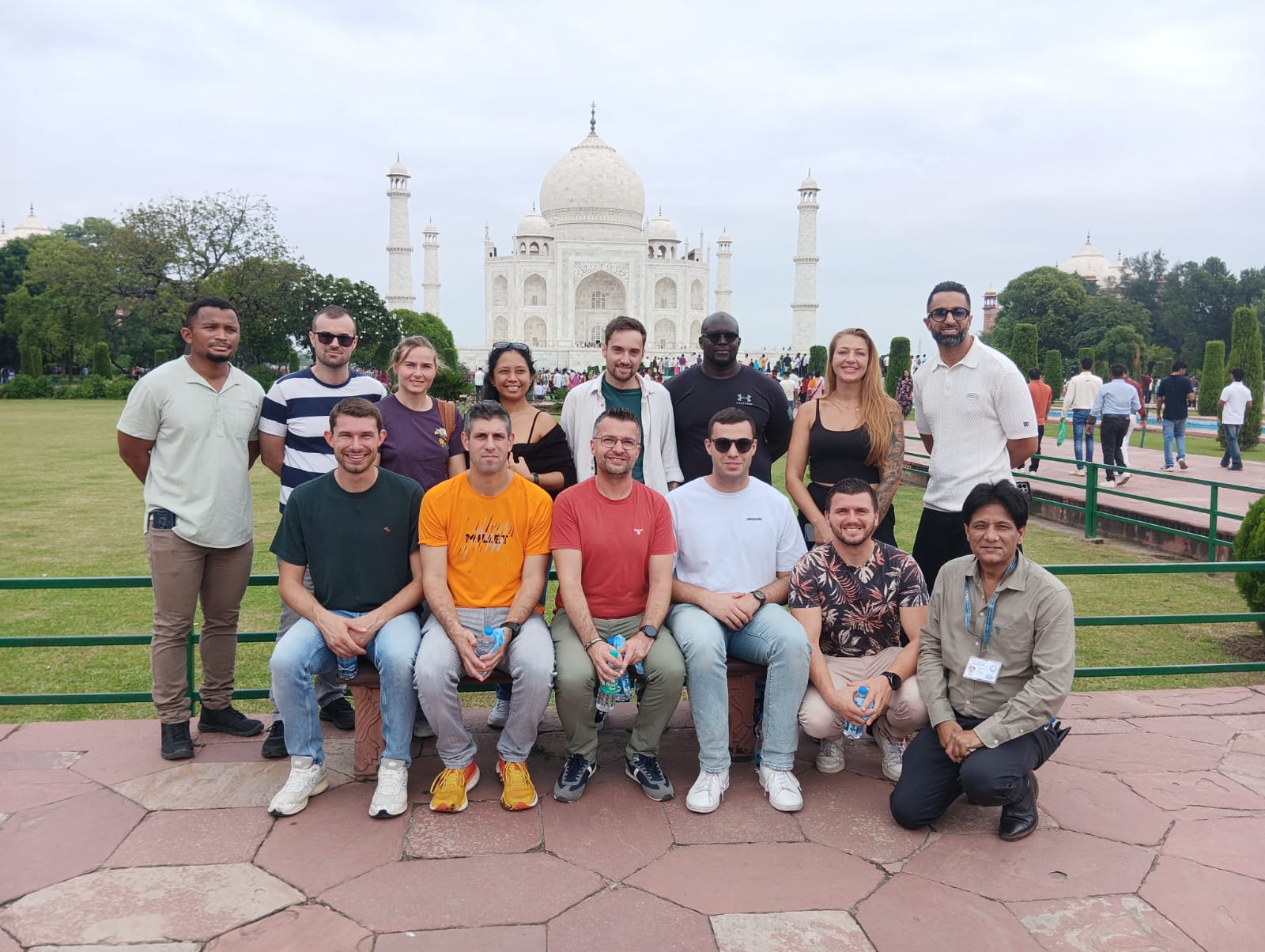 Voyageurs en Inde - Taj Mahal