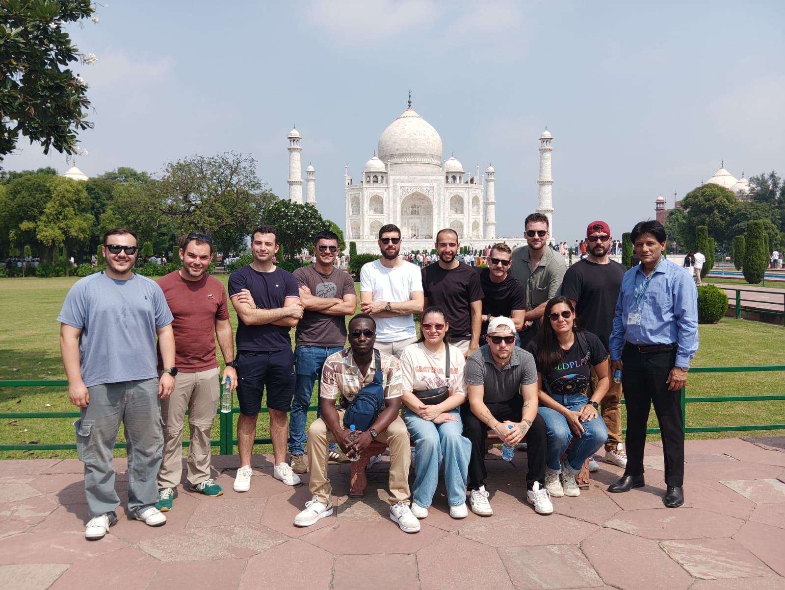 Voyageurs en Inde - Taj Mahal