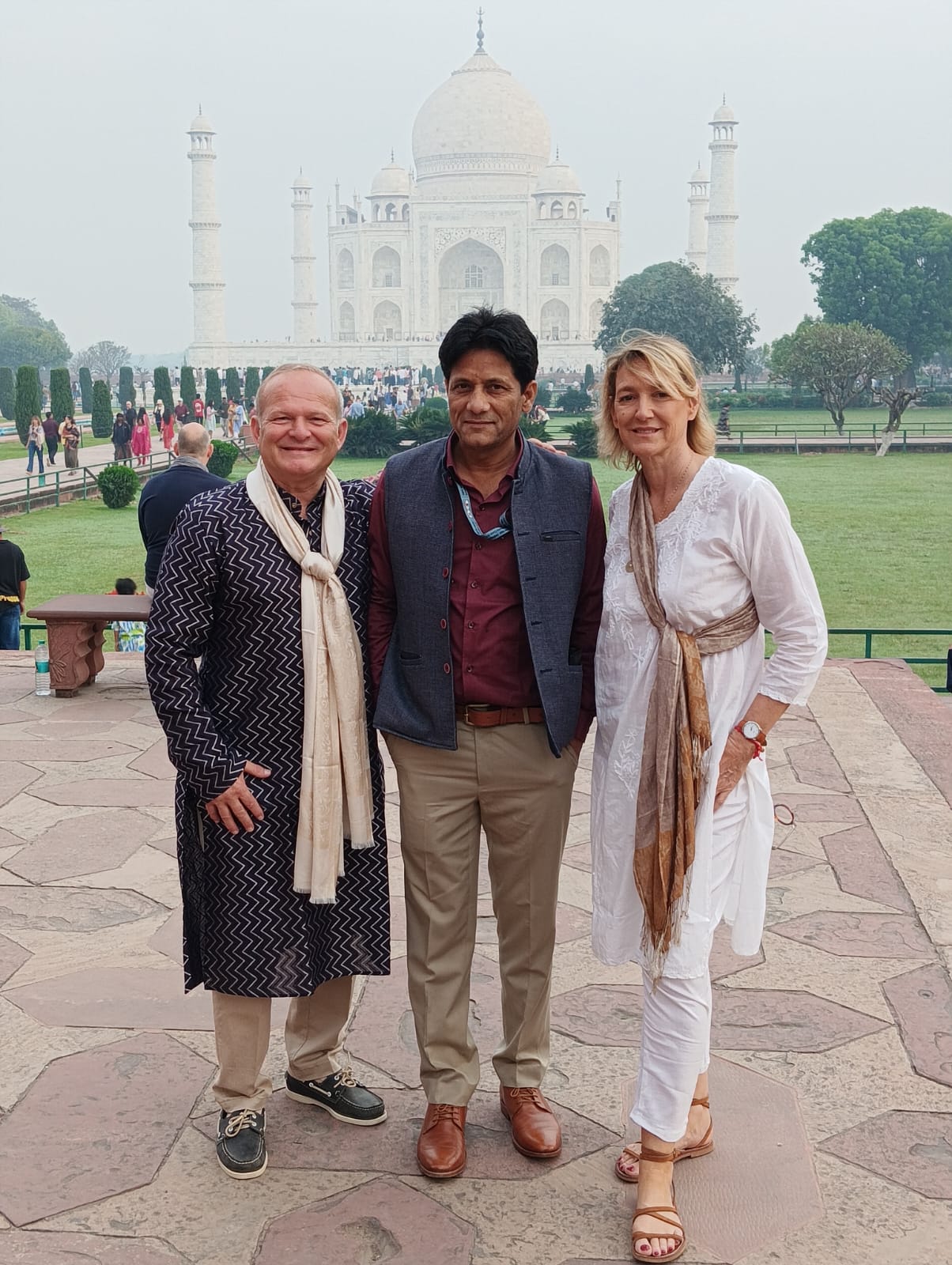 Voyageurs en Inde - Taj Mahal